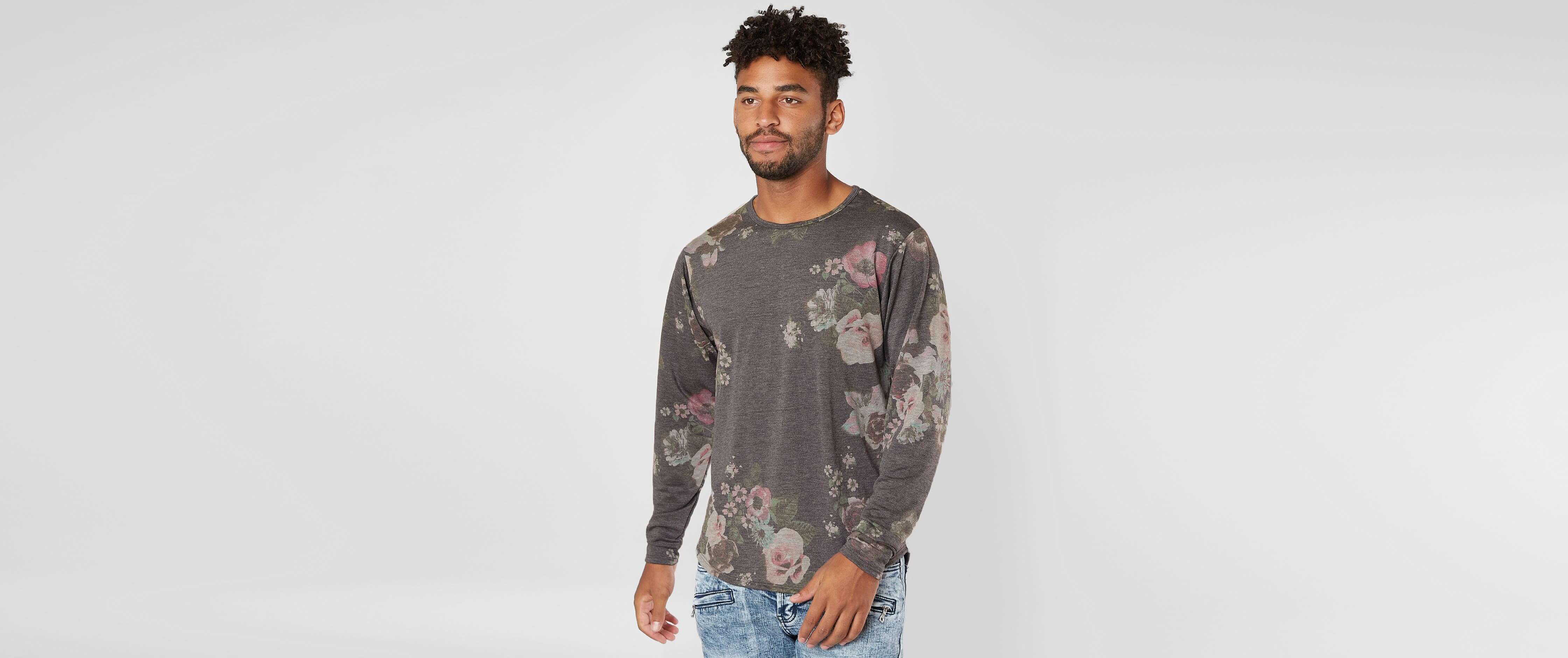 Image of Rustic Dime Floral Stretch T-Shirt