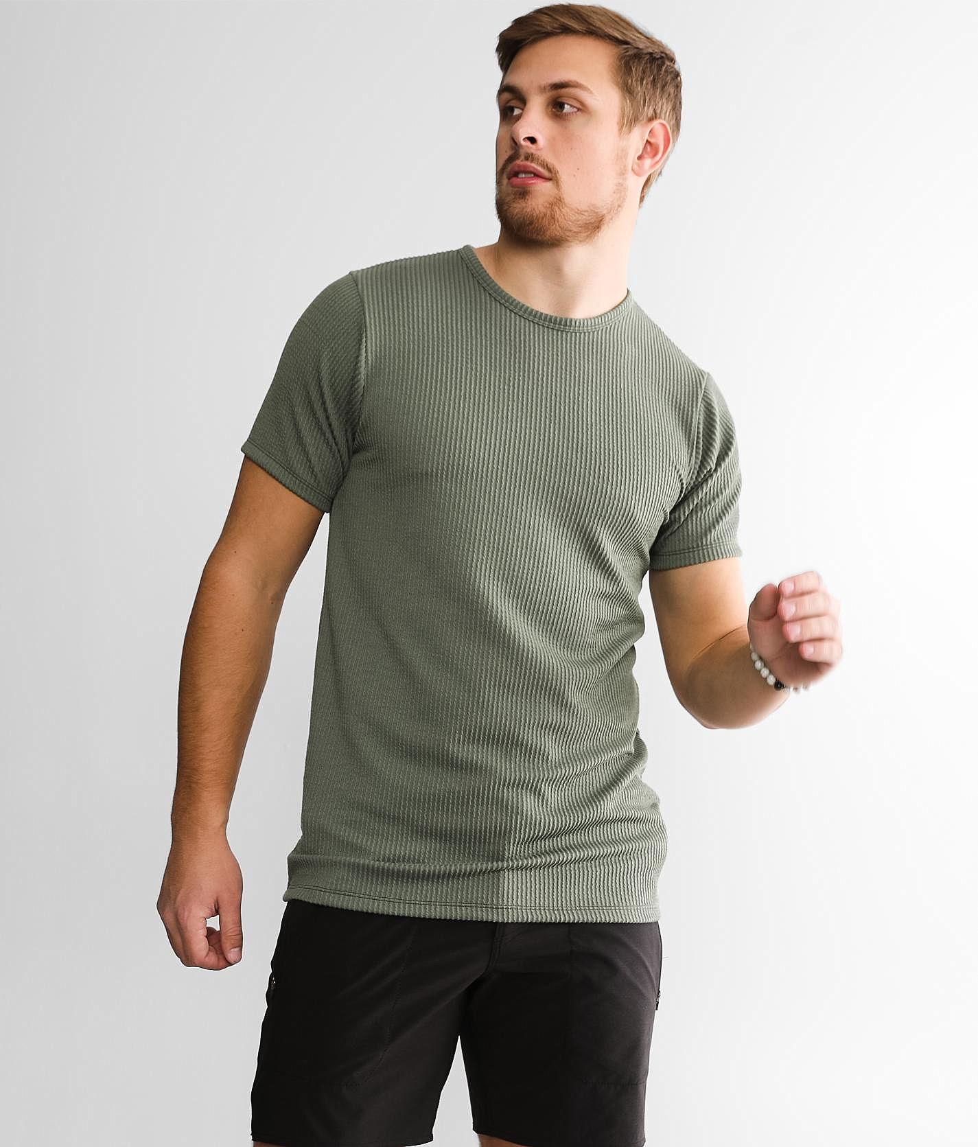 Samurai Jeans T-shirt Men's Plain Short Sleeve French Terry