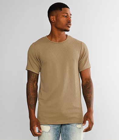 Rustic Dime Ribbed T-Shirt front view