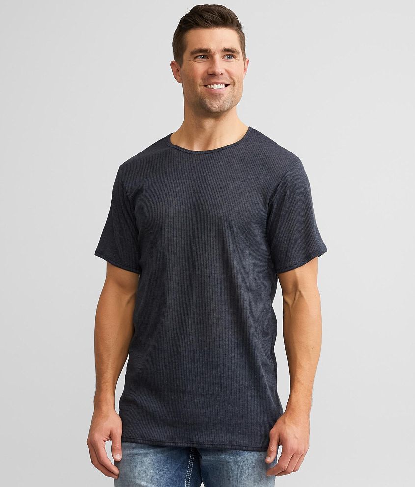 Rustic Dime Ribbed T-Shirt front view