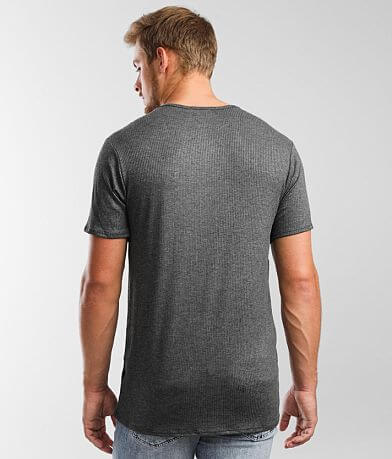 Rustic Dime Ribbed T-Shirt back view