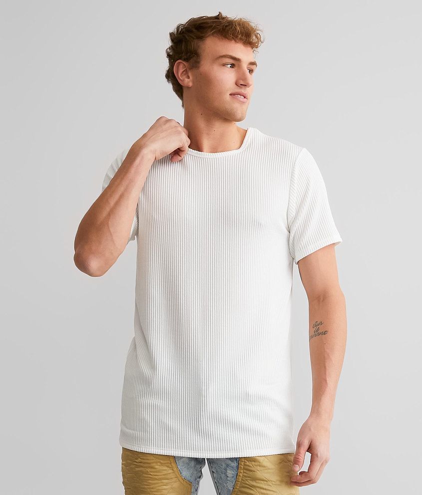 Rustic Dime Ribbed T-Shirt front view