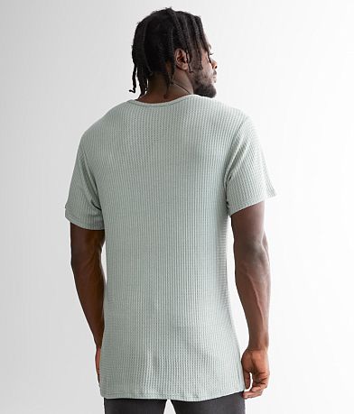 Rustic Dime Waffle Knit T-Shirt BACK