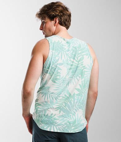 Rustic Dime Palm Tank Top back view