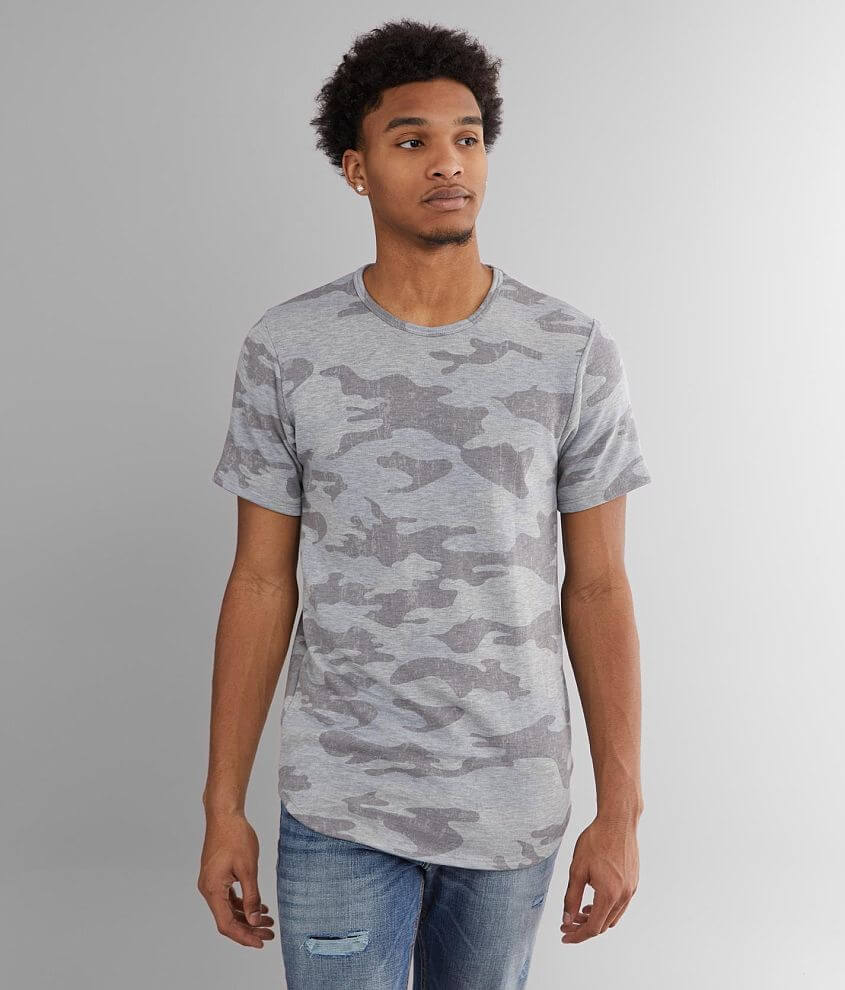 Image of Rustic Dime Fleece Lined Camo T-Shirt