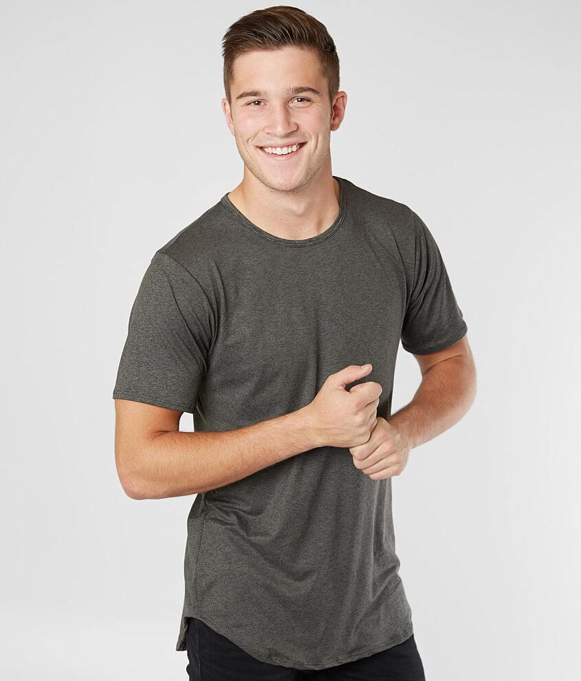 Rustic Dime Long Body Stretch T-Shirt