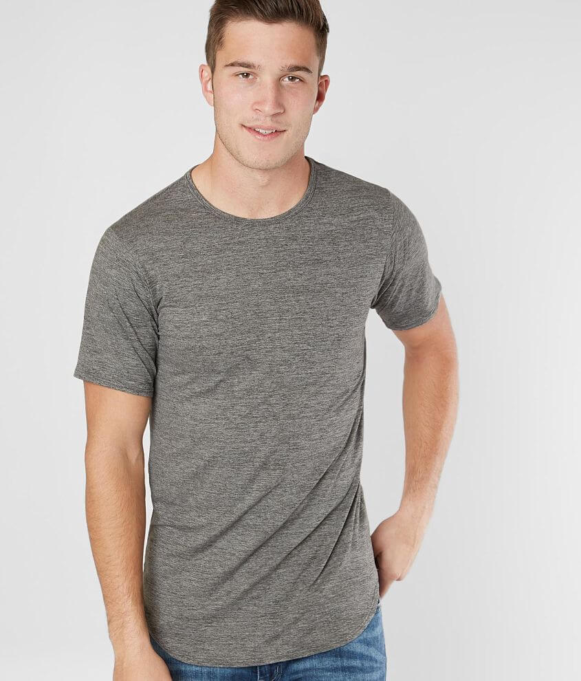 Rustic Dime Scallop T-Shirt - Men's T-Shirts in Heather Grey