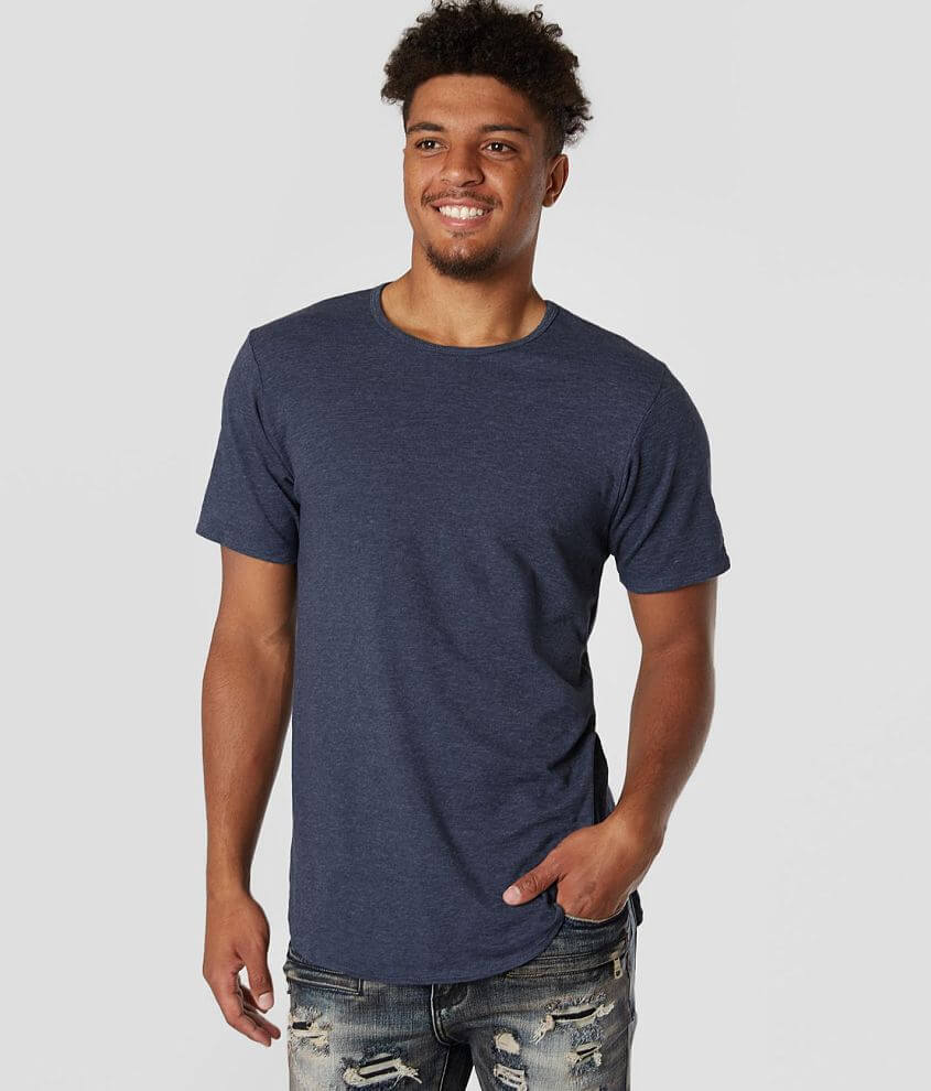 Rustic Dime Slub Knit Long Body T-Shirt