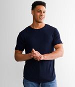 関税送料込み【DIME】DDR T-Shirt (Navy) Rustic Dime Long Body T-Shirt - Men's T-Shirts in Navy | Buckle