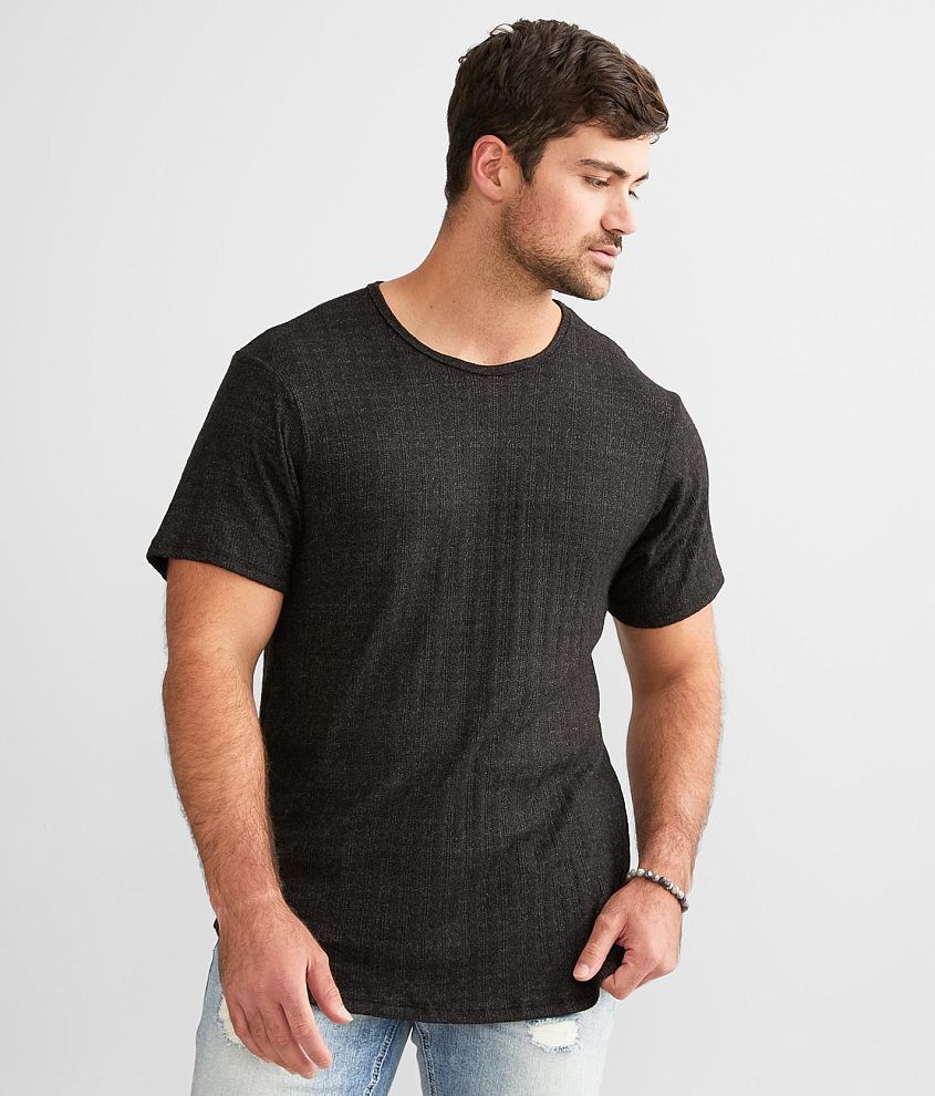 Curved cheap hem tee