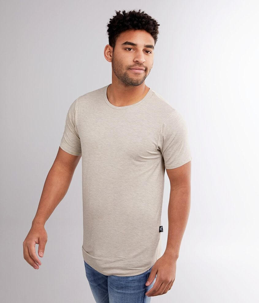 Rustic Dime Marled Jersey T-Shirt - Men's T-Shirts in Oatmeal | Buckle