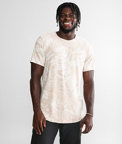 Rustic Dime Jersey Long Body T-Shirt front view