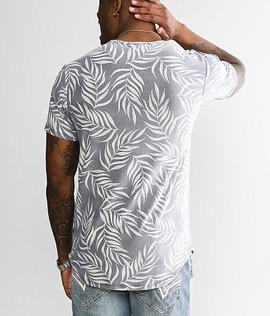 Rustic Dime Tropical T-Shirt back view