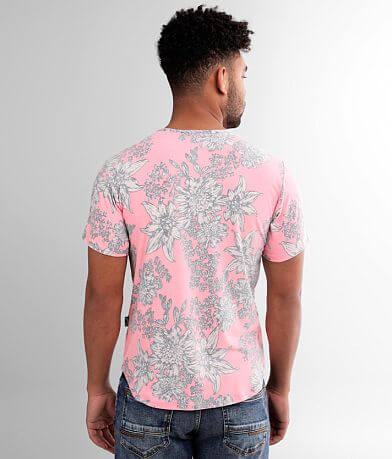 Rustic Dime Neon Floral T-Shirt BACK