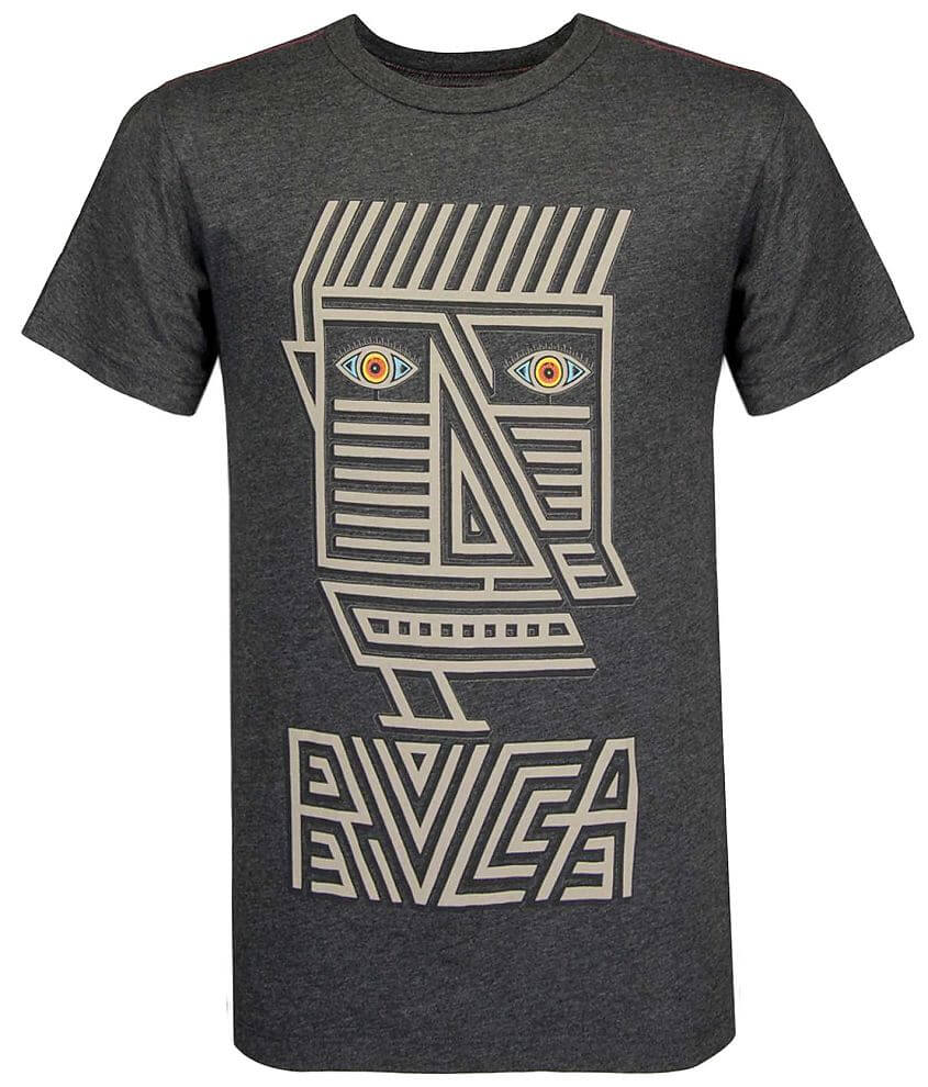 RVCA Line Face T-Shirt front view