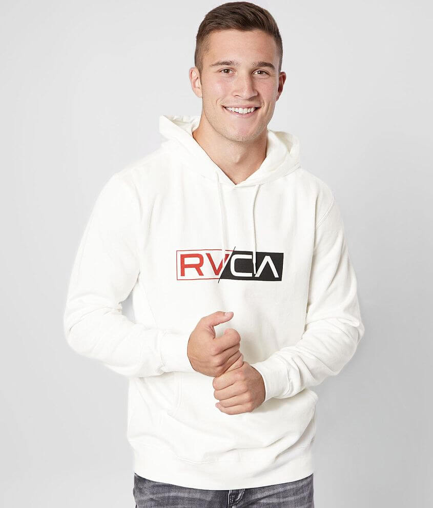 RVCA Logo Pack Hooded Sweatshirt front view