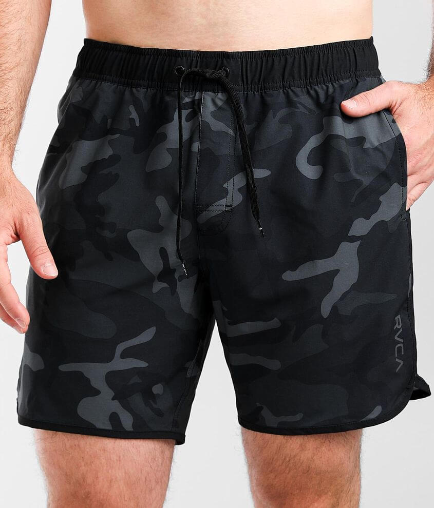 RVCA Eastern Camo Stretch Boardshort front view