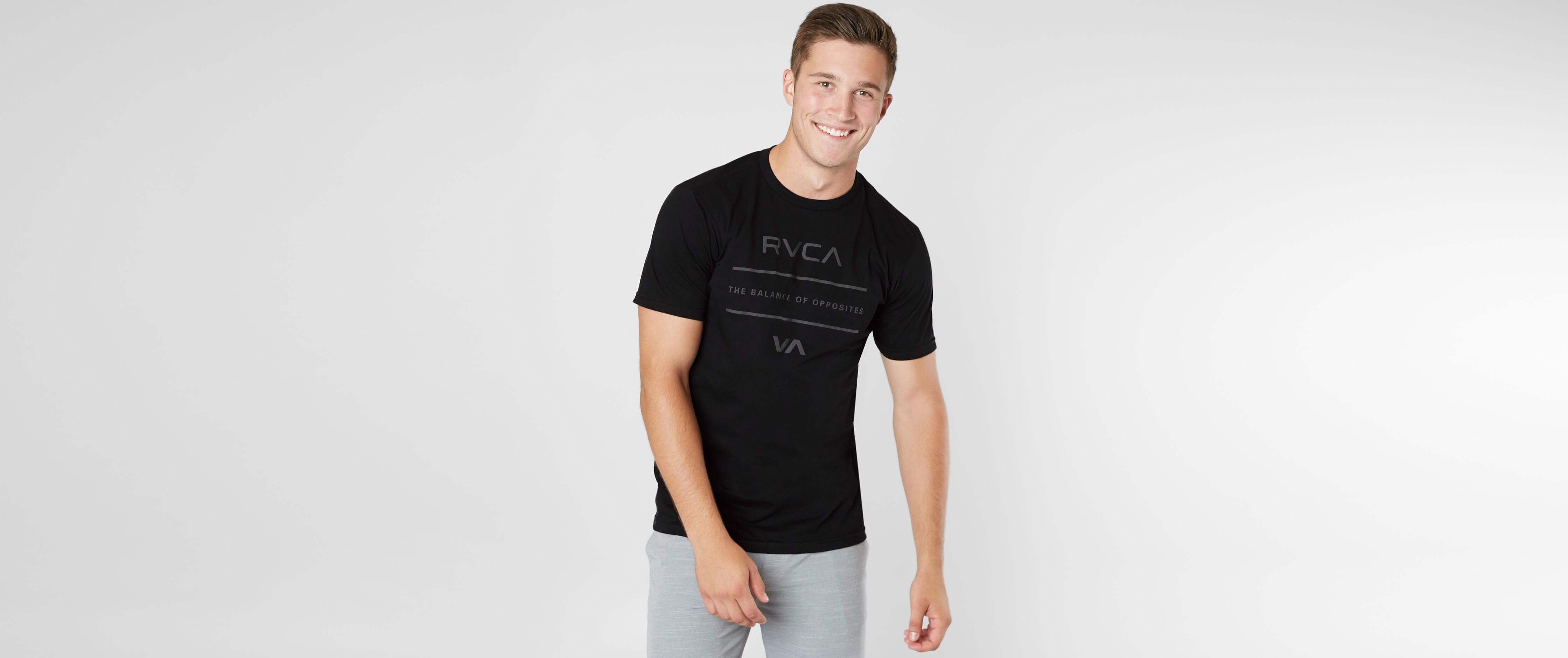 Image of RVCA Brand Stacker T-Shirt