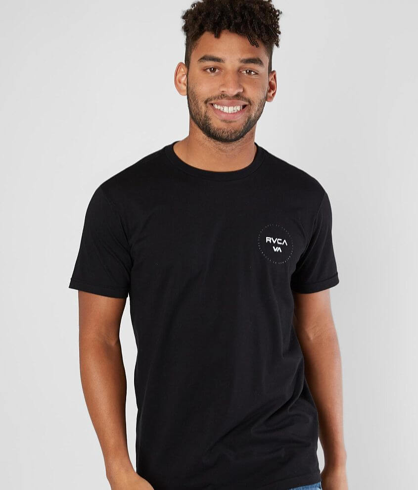 RVCA Circular T-Shirt - Men's T-Shirts in Black | Buckle