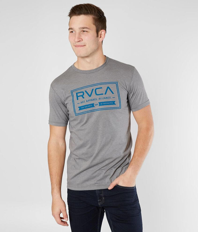 RVCA Label T-Shirt front view