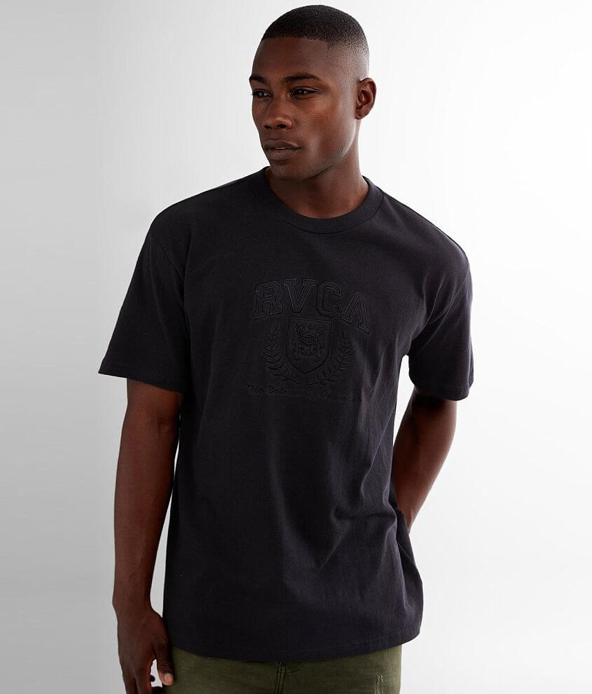 RVCA Tonal Crest T-Shirt front view