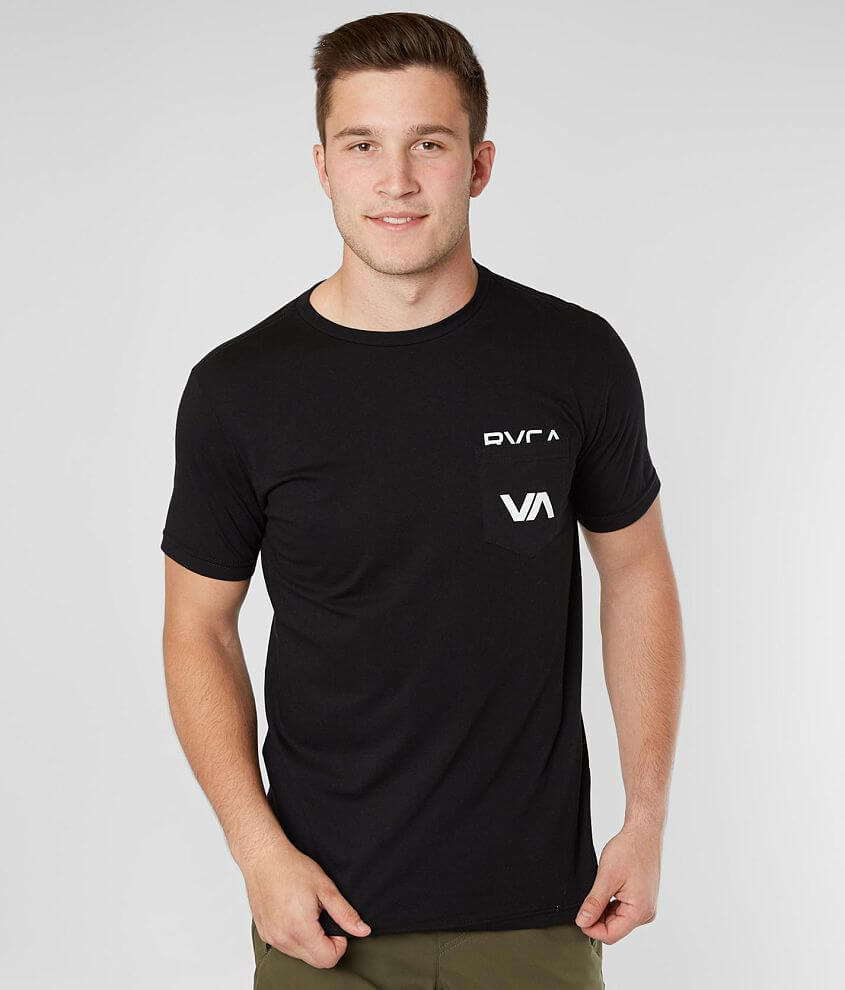RVCA Over Under T-Shirt - Men's T-Shirts in Black | Buckle