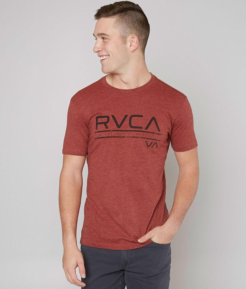 RVCA Distress Stripe T-Shirt front view