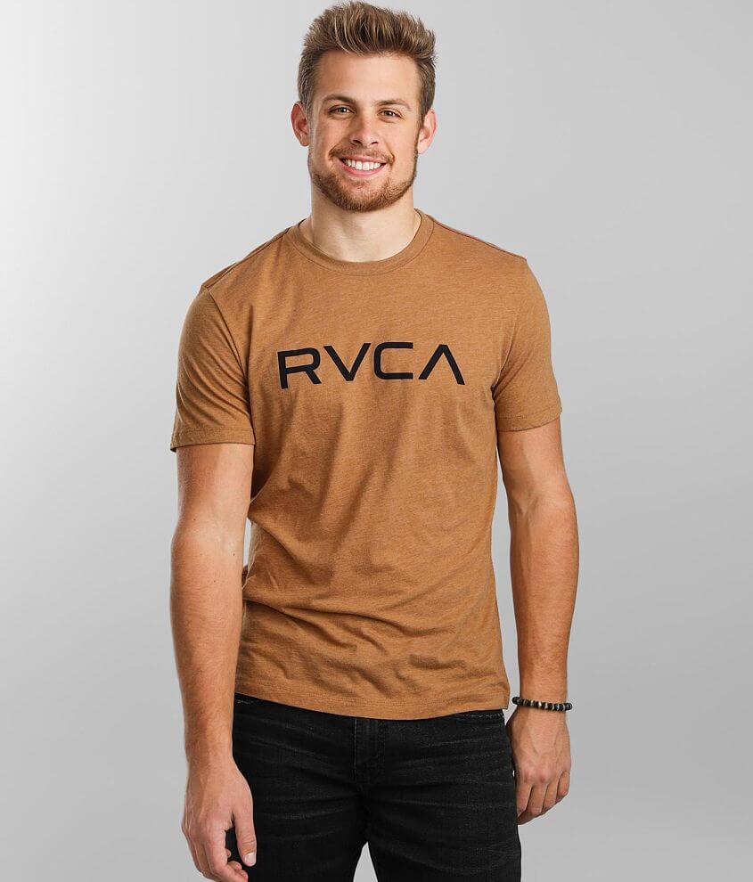 RVCA Big T-Shirt - Men's T-Shirts in Camel