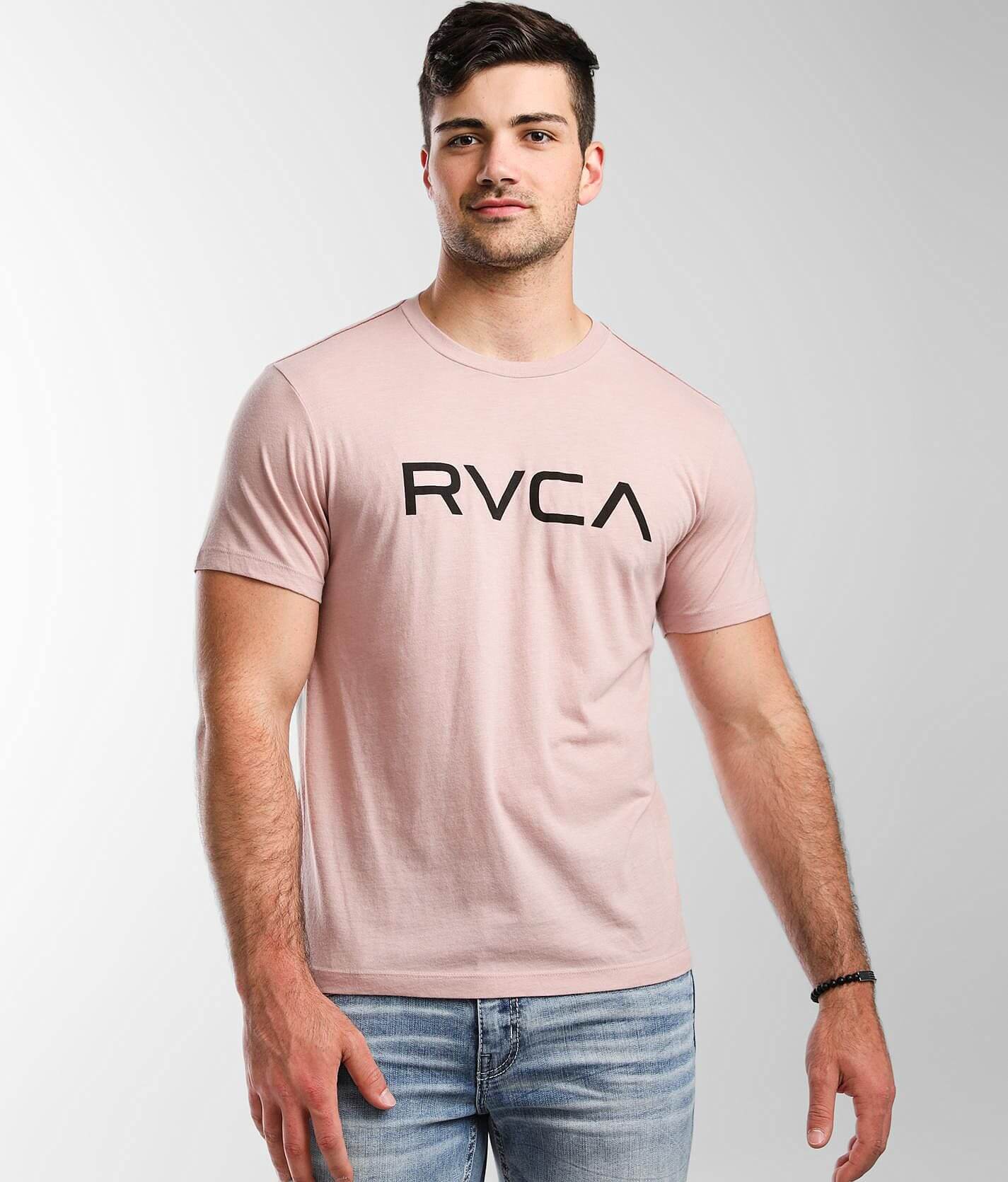 RVCA Big RVCA T-Shirt - Men's T-Shirts in Pale Mauve | Buckle