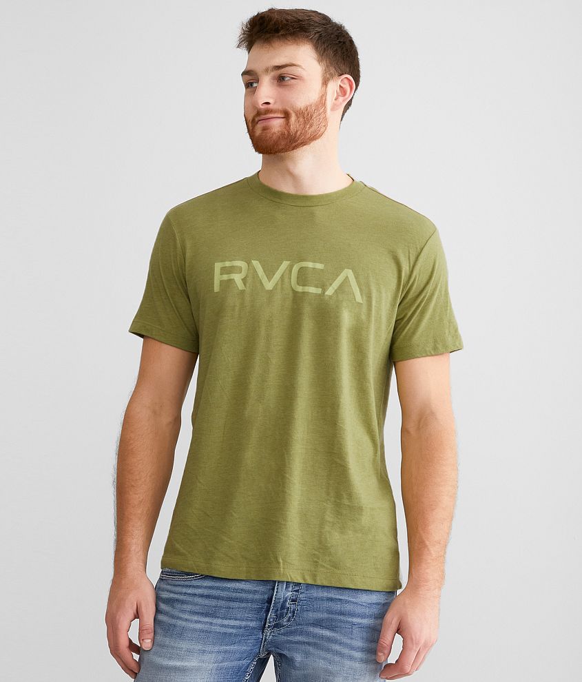 RVCA Big RVCA T-Shirt - Men's T-Shirts in Mosstone