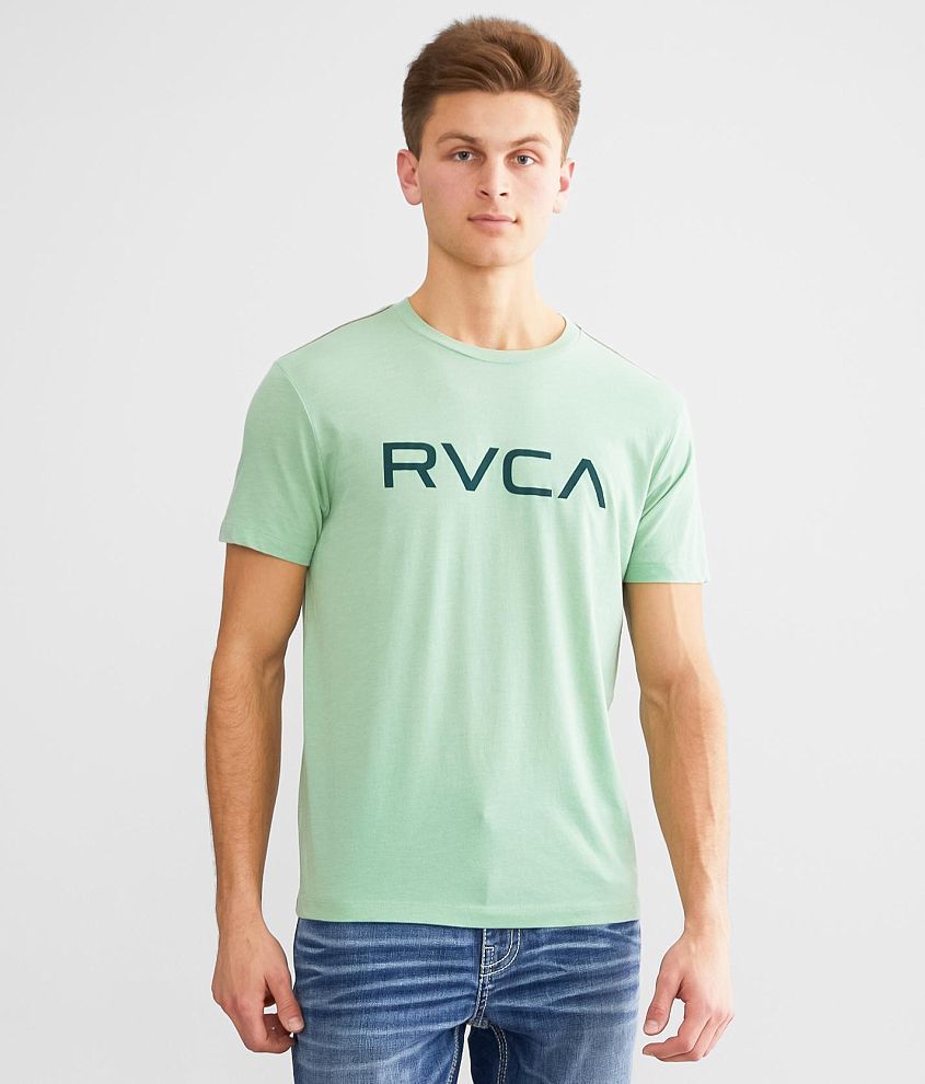 RVCA Big T-Shirt - Men's T-Shirts in Green Haze