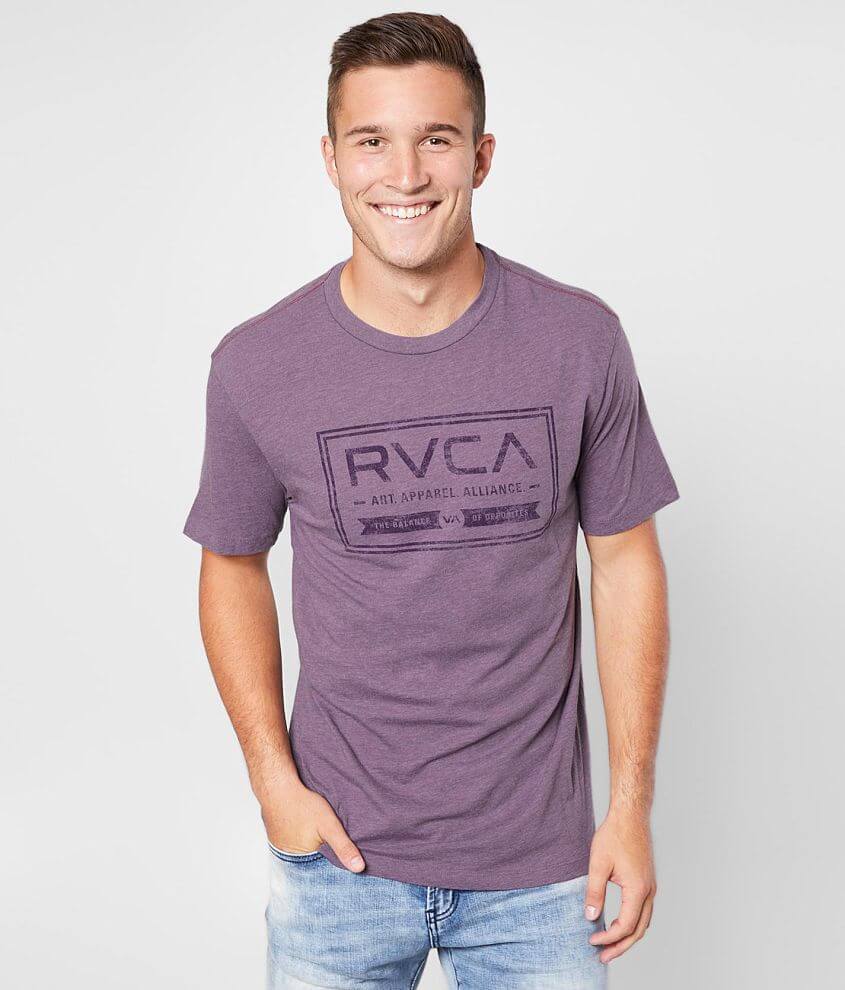 RVCA Label T-Shirt front view
