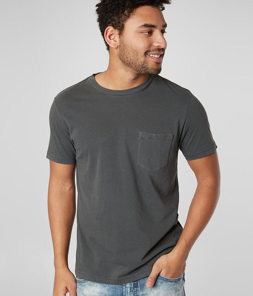 RVCA Pigment T-Shirt - Men's T-Shirts in Pirate Black | Buckle