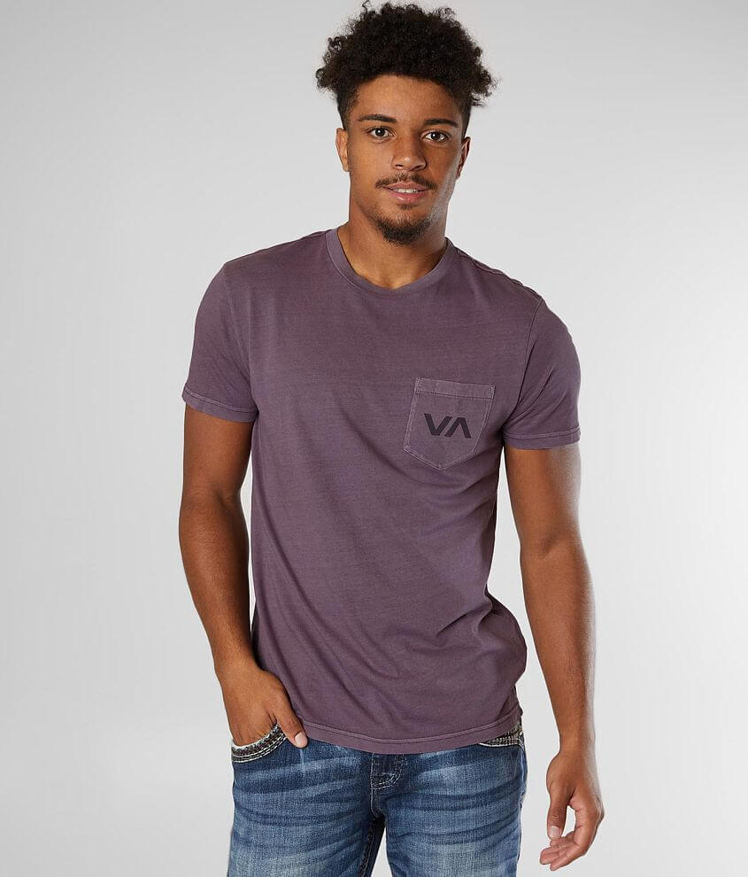 RVCA Arc T-Shirt - Men's T-Shirts in Dark Violet | Buckle