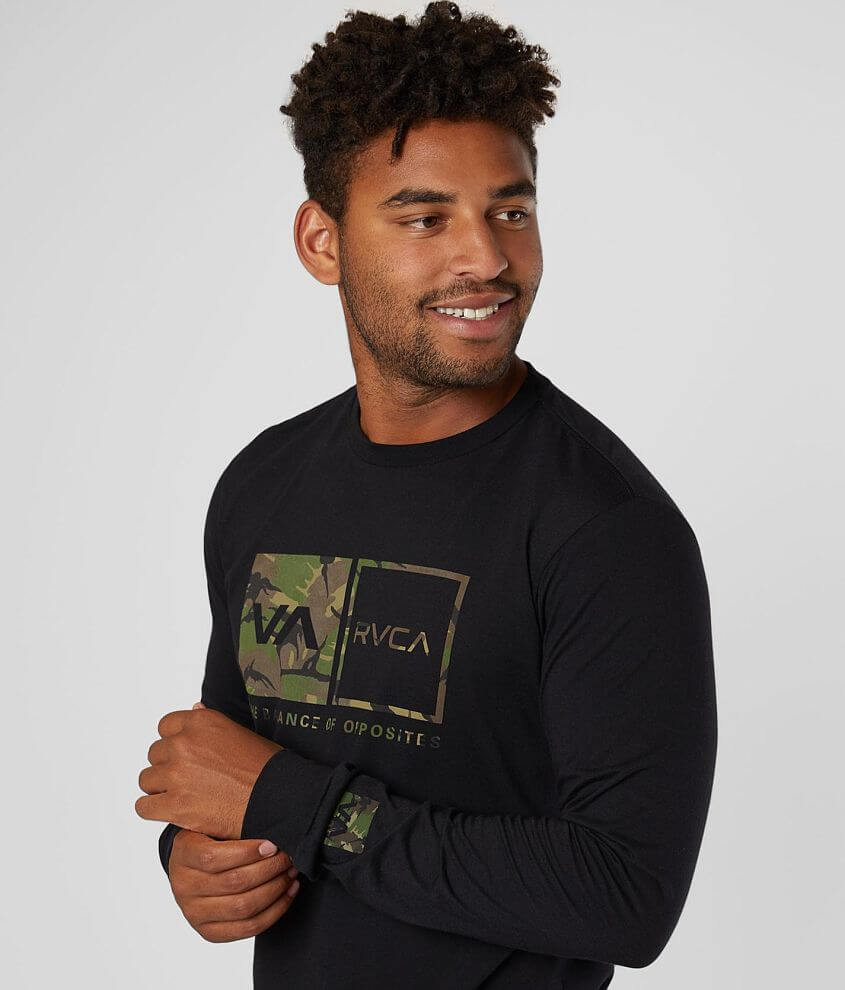 RVCA Sport Boxes T-Shirt front view