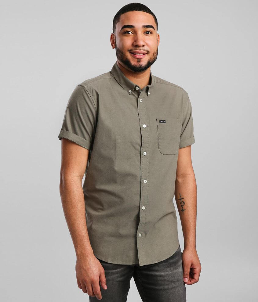 RVCA That'll Do Stretch Shirt front view