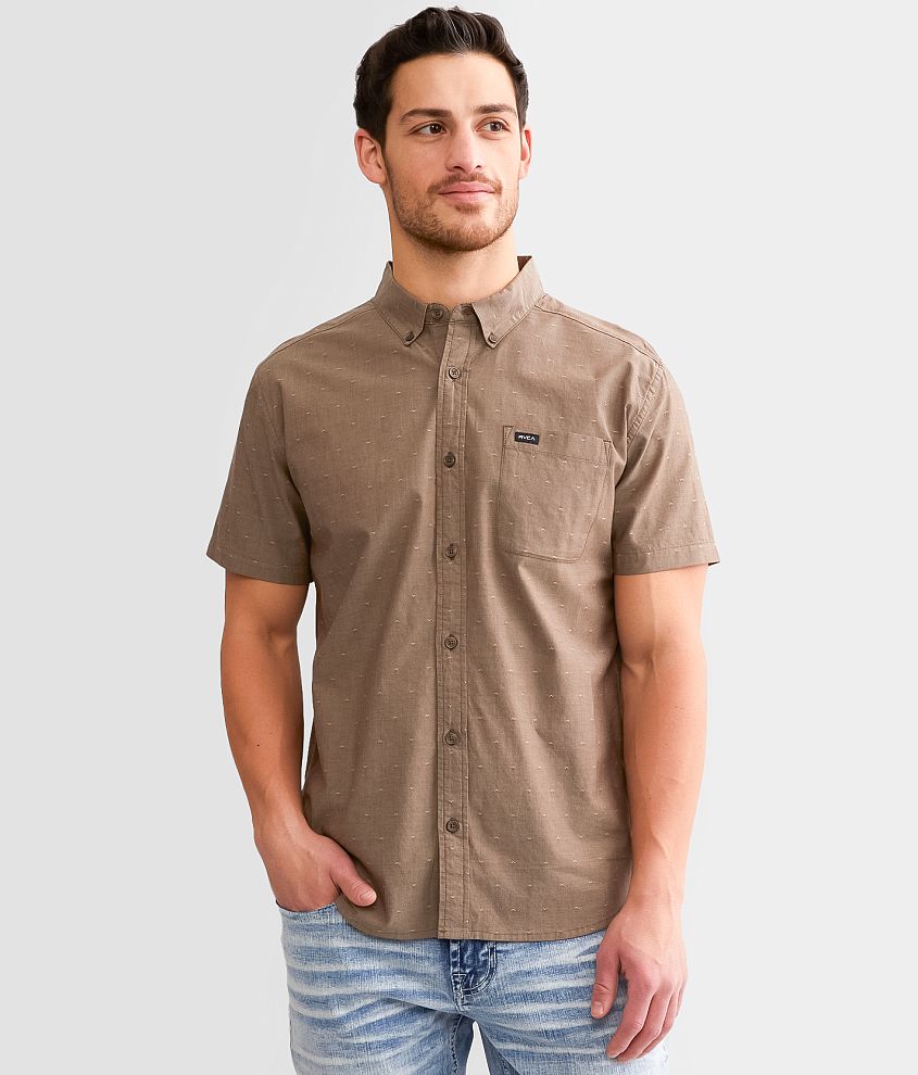 RVCA That&apos;ll Do Dobby Shirt front view
