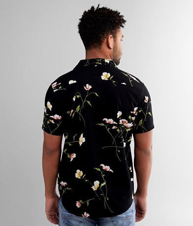 RVCA Lazarus Floral Shirt BACK