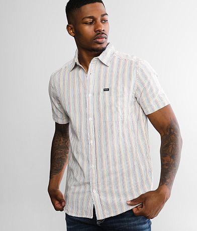 RVCA Butter Bean Long Sleeve Button-Up Shirt in stock at SPoT