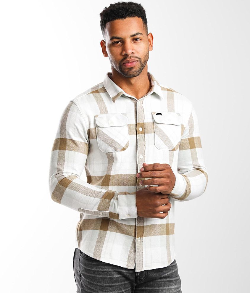 RVCA That'll Work Flannel Shirt front view