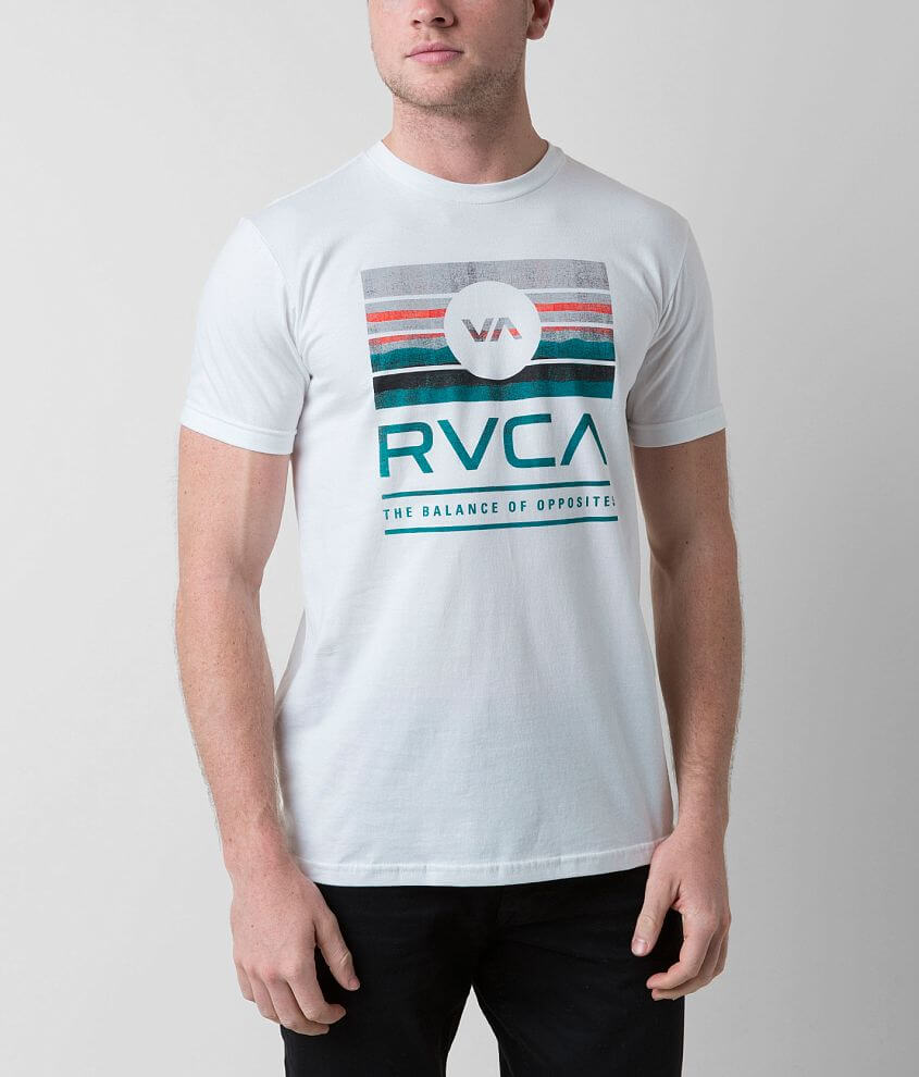RVCA Circle Stripes T-Shirt front view