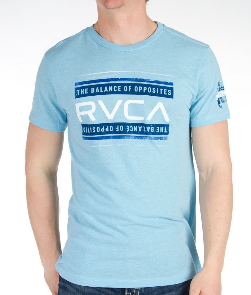 RVCA Balance Stripes T-Shirt front view