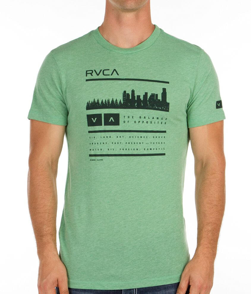 RVCA Progress VS Balance T-Shirt front view
