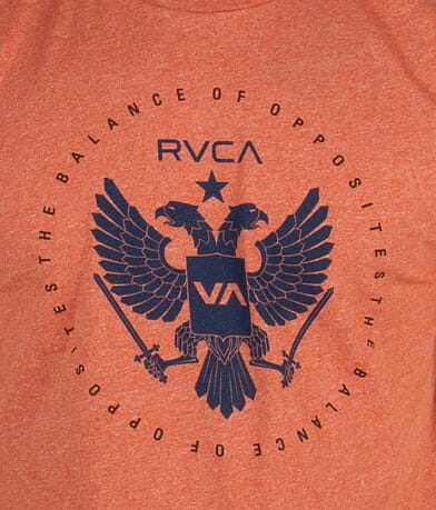 RVCA Griffin T-Shirt front detail view