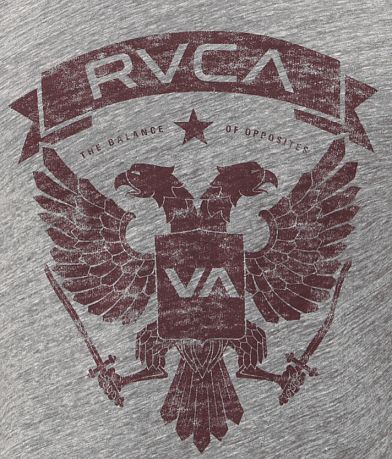 RVCA Emperor T-Shirt front detail view