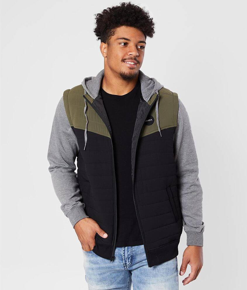 RVCA Slant Puffer Jacket front view
