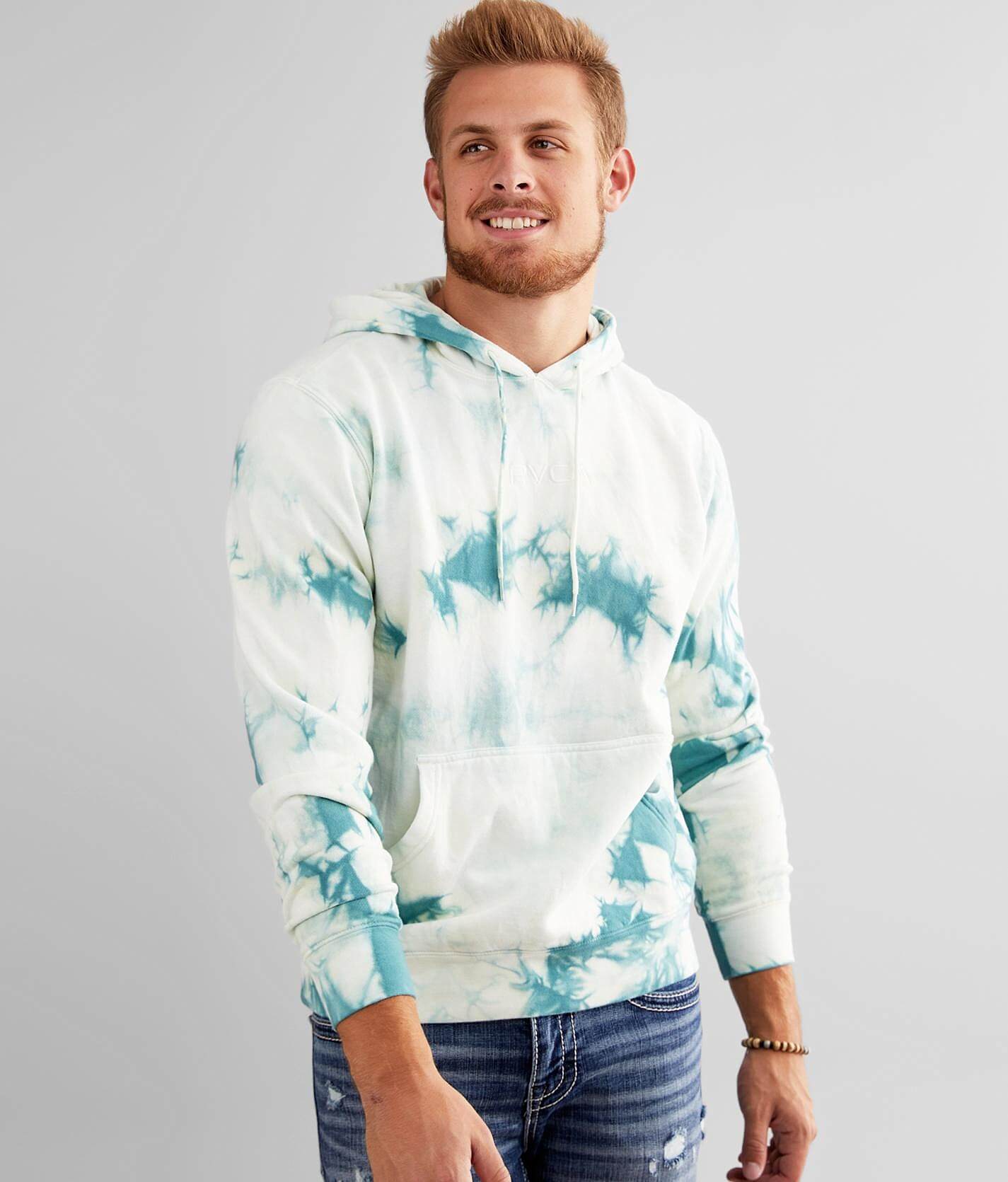 rvca tie dye hoodie