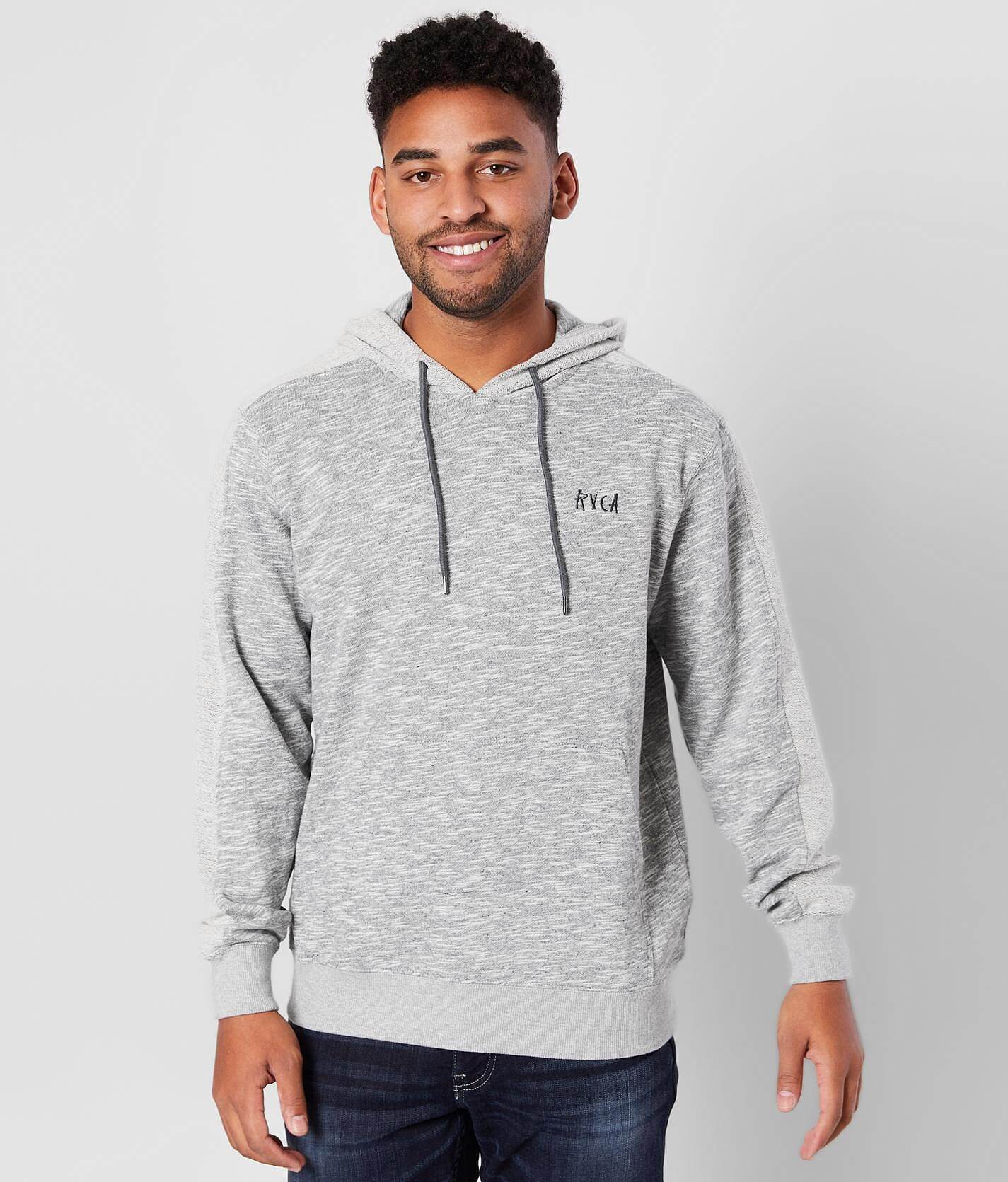 rvca hooded shirt