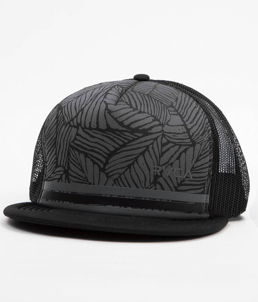 RVCA Barlow Printed Trucker Hat front view