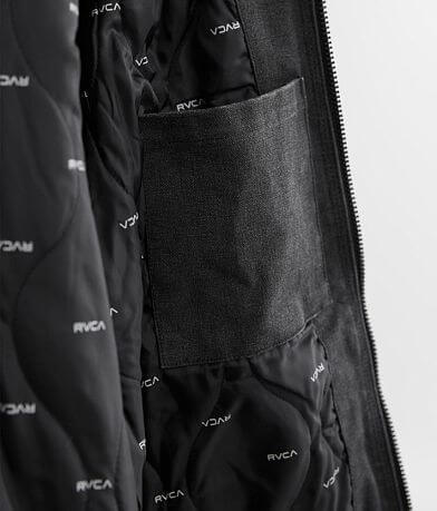 RVCA Canvas Hooded Bomber Jacket MISC_DETAIL_2